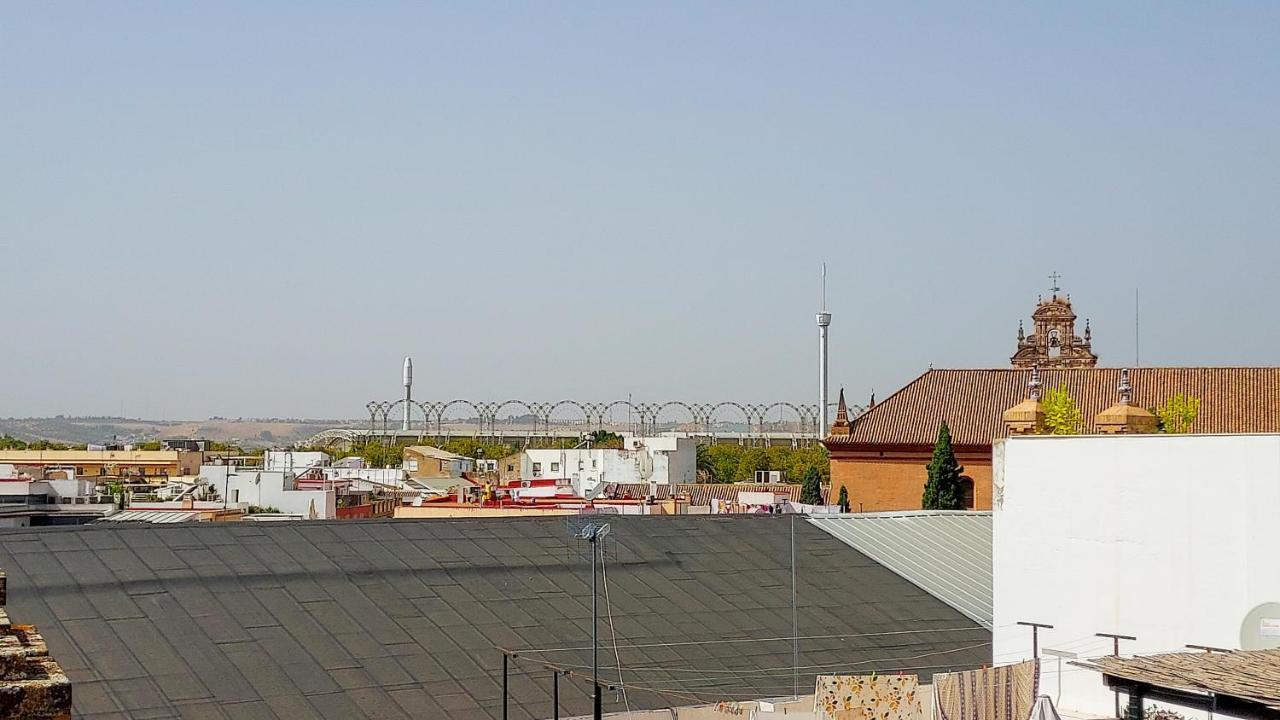 Апартаменты Atico En Calatrava - Vistas Y Gran Terraza Privada Севилья Экстерьер фото