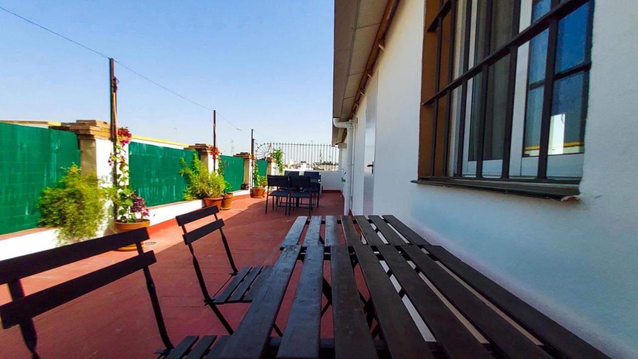 Апартаменты Atico En Calatrava - Vistas Y Gran Terraza Privada Севилья Экстерьер фото